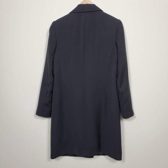 Style & Co Collection Long Blazer Womens Size 6P Black Button Front Lined Jacket - Picture 5 of 9